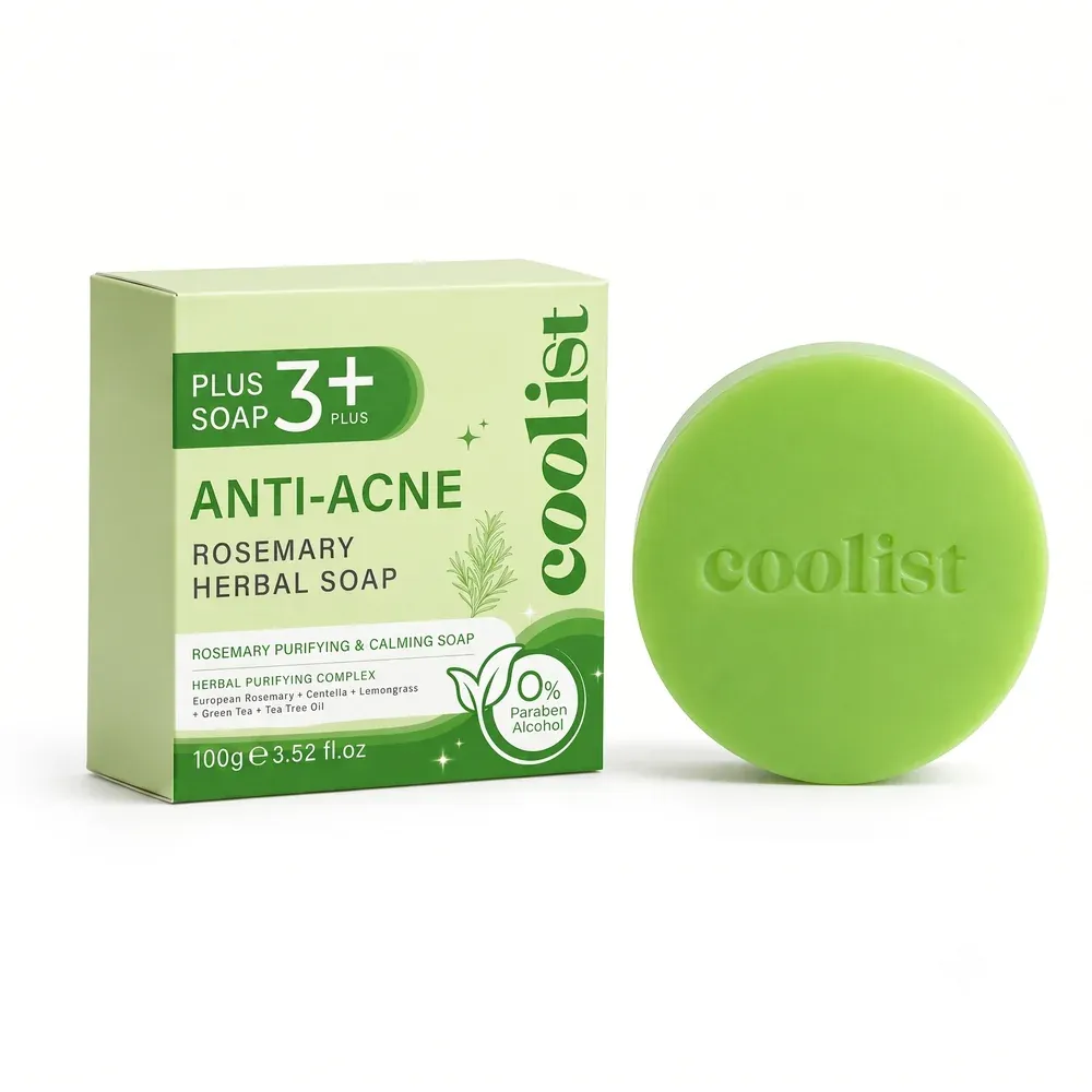 Anti-Acne Xà phòng thảo mộc hương thảo