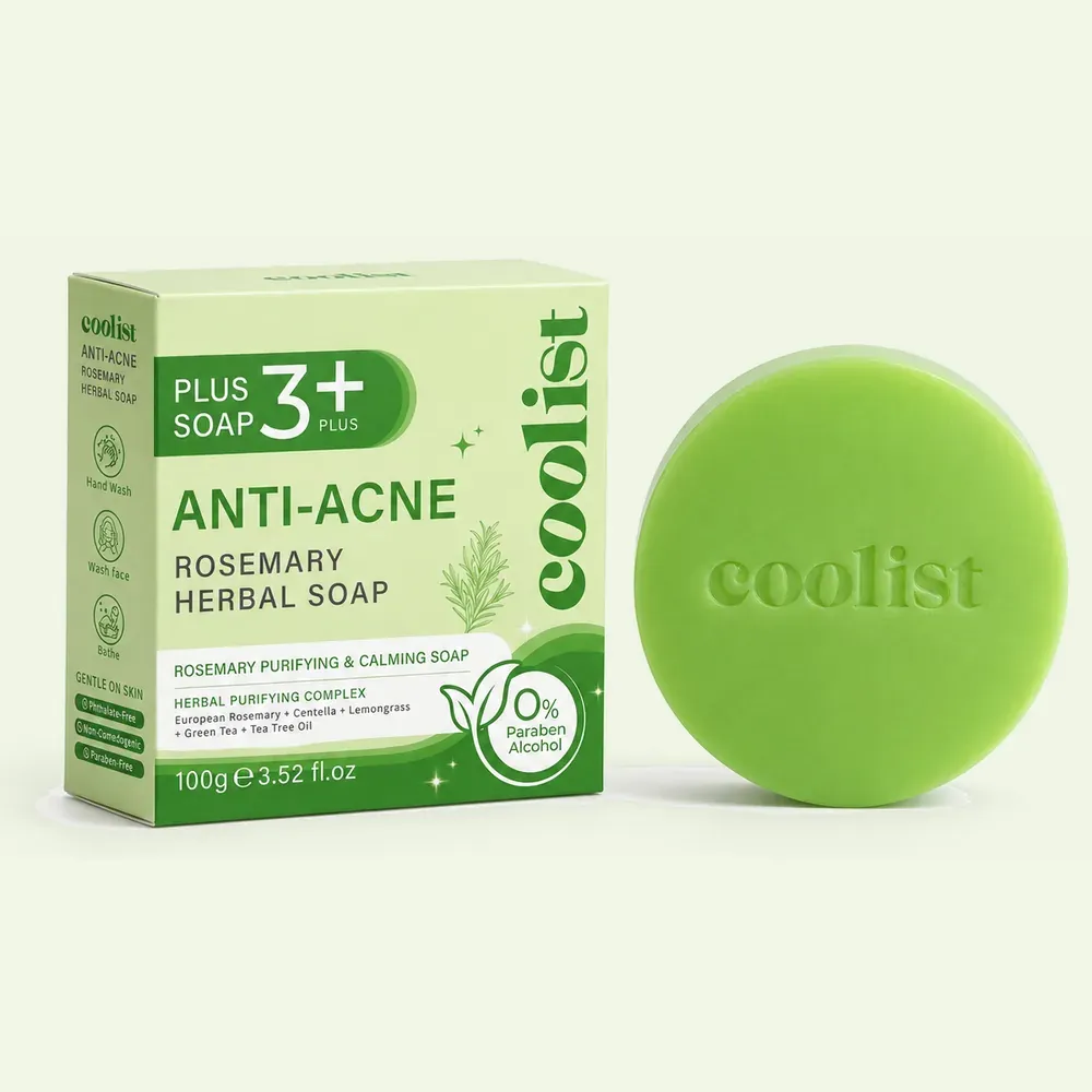 Anti-Acne Xà phòng thảo mộc hương thảo